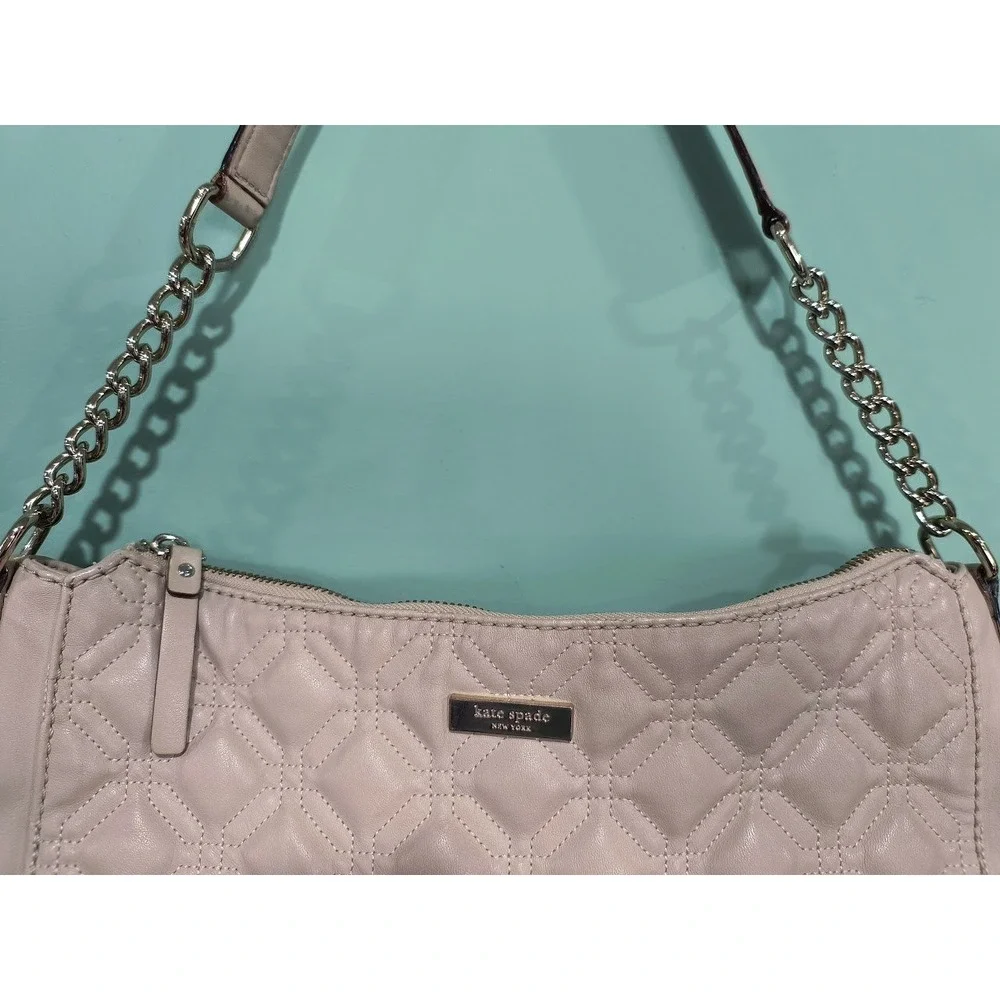 kate spade quilted leather